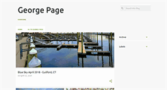 Desktop Screenshot of georgepage.com