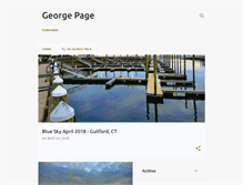 Tablet Screenshot of georgepage.com